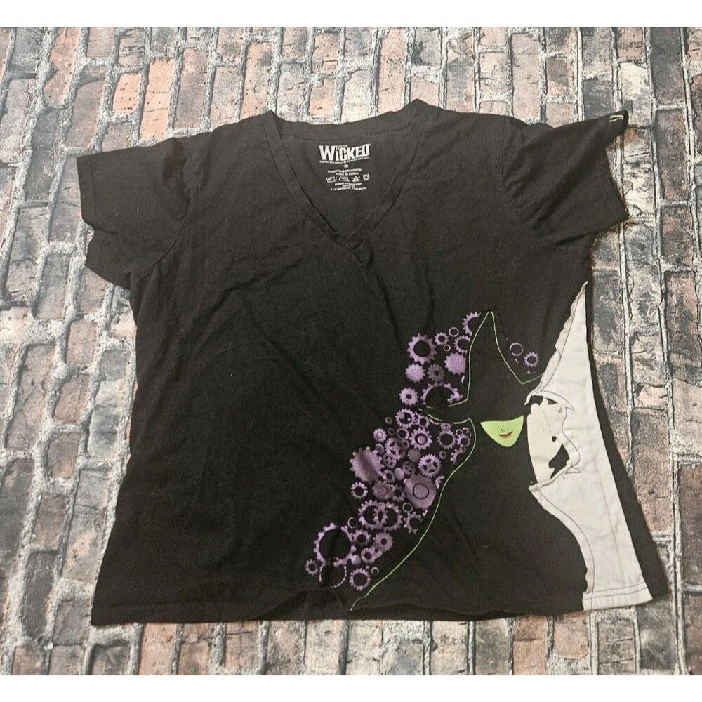 Wicked Wear Top Size 3X Tshirt Black
